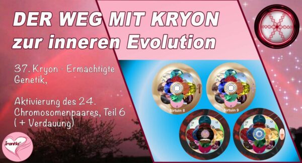 37. Der Weg mit Kryon zur inneren Evolution, Ermächtigte Genetik, Aktivierung des 24. Chromosomenpaares, Teil 6 (+Verdauung)