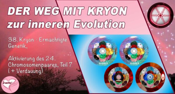 38. Der Weg mit Kryon zur inneren Evolution, Ermächtigte Genetik, Aktivierung des 24. Chromosomenpaares, Teil 7 (+Verdauung)