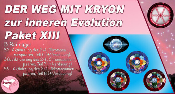 Kryons Weg der inneren Evolution, Paket XIII (Dauer: 6h:35min)