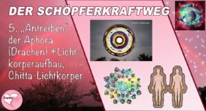 5. Der Schöpferkraftweg. "Antreiben der Aphora (Drachen)" + Lichtkörperaufbau, Chitta-Lichtkörper, Teil 5