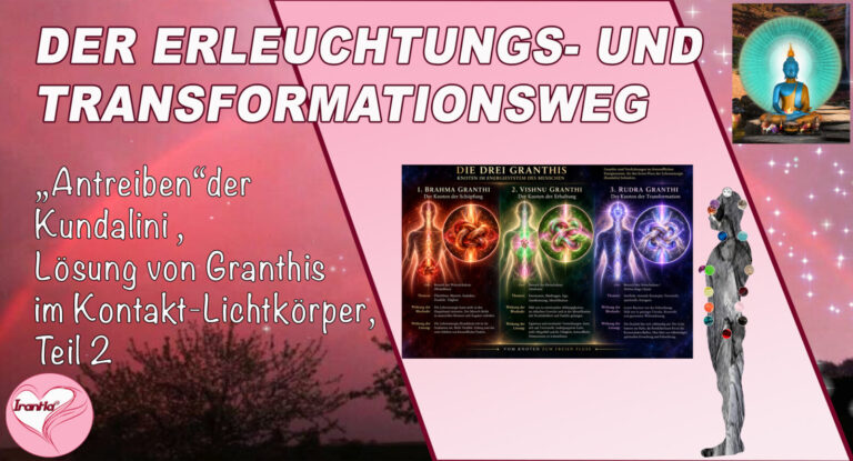 Der Erleuchtungs- und Transformationsweg, „Antreiben“ der Kundalini, Lösung von Granthis im Kontakt-Lichtkörper, Teil 2
